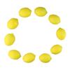 Artificial Lemon Decor Fake Lemon Props Foam Fruit Model Photo Props