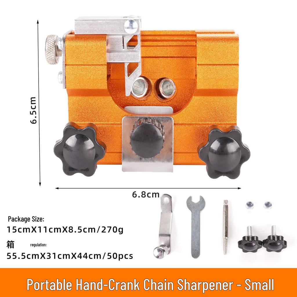 Portable Handheld Chainsaw Chain Sharpener Tool