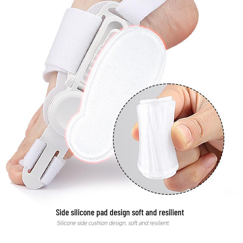 Adjustable Hallux Valgus Corrector for Big Toe Protrusion & Overlapping Toe Separator