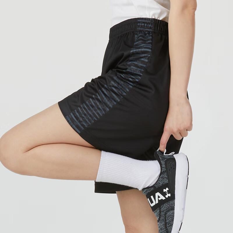 Under Armour Striped Logo Print Running Fitness Training Soccer Pants Unisex Pants Black 24500212-001