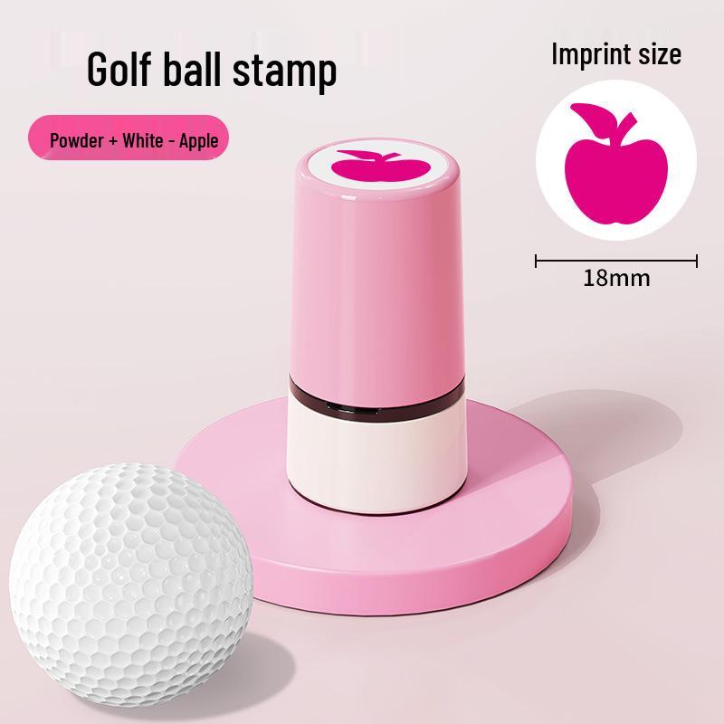 Quick-Dry Waterproof Golf Ball Marker Stamp - Various Patterns and Styles