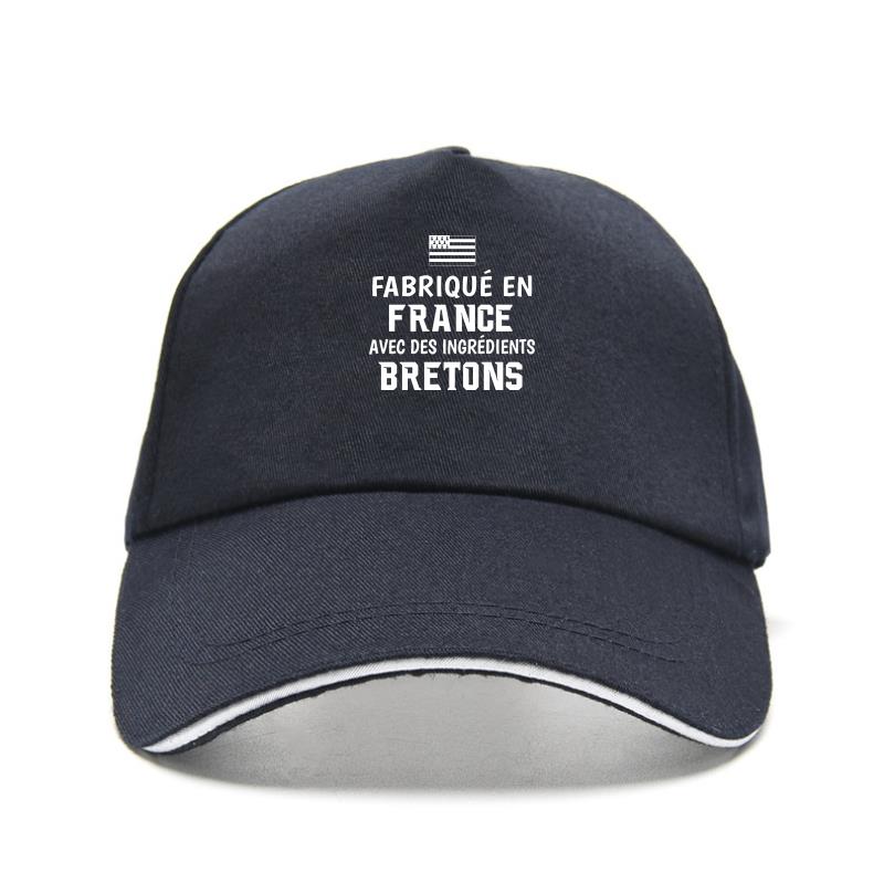 

New cap hat Fabrique En France Avec De Ingredient Breton Baseball Cap