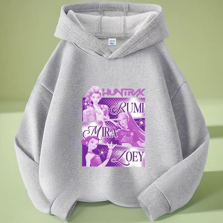 Hoodies Sweatshirts Girls Children's Cartoon Print Pattern Fashion T-shirt Casual Comfortable Short-sleeved Top Clothing