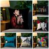 Cartoon Comic Arsene L-Lupin The Third 2 Pillow Case Natural Linen Pillow Case Double-Sided Decor Sofa Pillowcase Home Decor