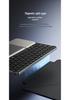 Universal Foldable Bluetooth Keyboard: Portable, Lightweight, Rechargeable, for Phone & Tablet
