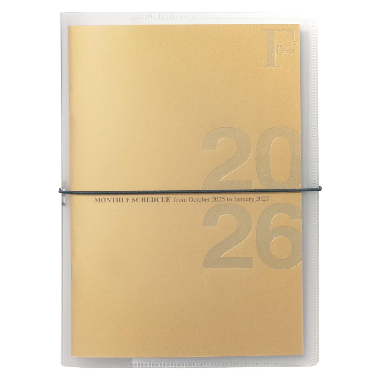 

Kyokuto Октябрь Начало FOBCOOP Тип держателя A5 Ежемесячный Золотой PBF93GO26 2026/2025 золотой