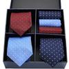 Men'S Formal Tie Bow Tie Pocket Towel 7-Piece Suit High-End Suit Small Square Scarf Retro Pattern Groom Wedding