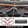 Carbon Fiber Door Handle Frame Cover Trim for BMW E39 1998-2003 Interior Sticker