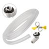 36ft Air Conditioner Drain Hose Kit with Connector and Clamps Compatible with Split and Casement Air Conditioners
