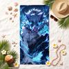 Hashibira Soft Beach Towel Stylish Beach Pool Towel for Summer Seaside Vacation Travel
