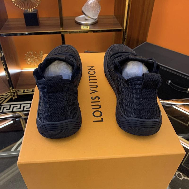 Men's Casual Walking Shoes Lace-up Driving Comfortable Flats Outside Non-slip Round Head Thick Bottom Lightweight Sneakers