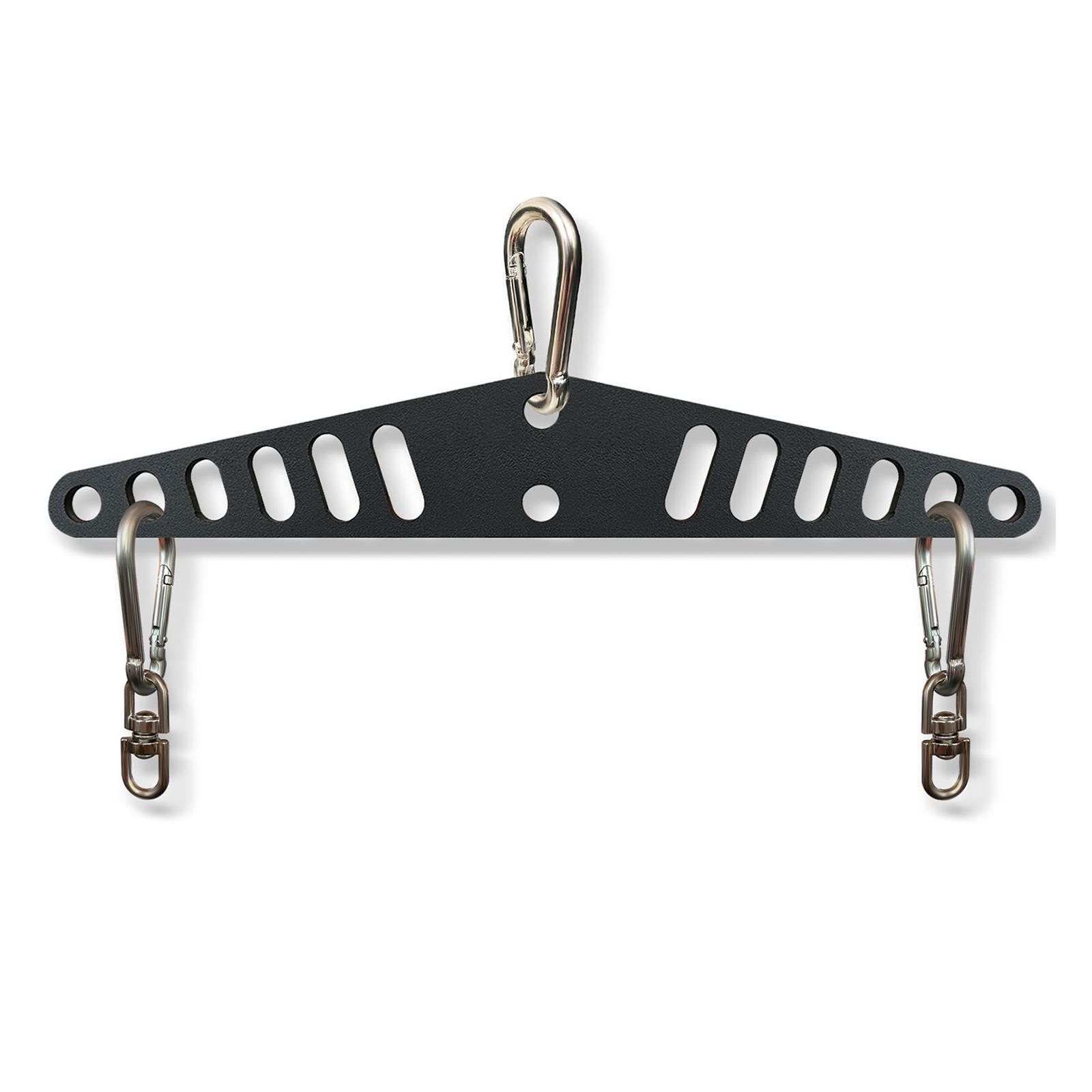 

Адаптер системы тросового шкива с двойной на одинарную рукоятку D для крепления троса на перекладине для тяги вниз, тросовый тренажер для стойки для приседаний