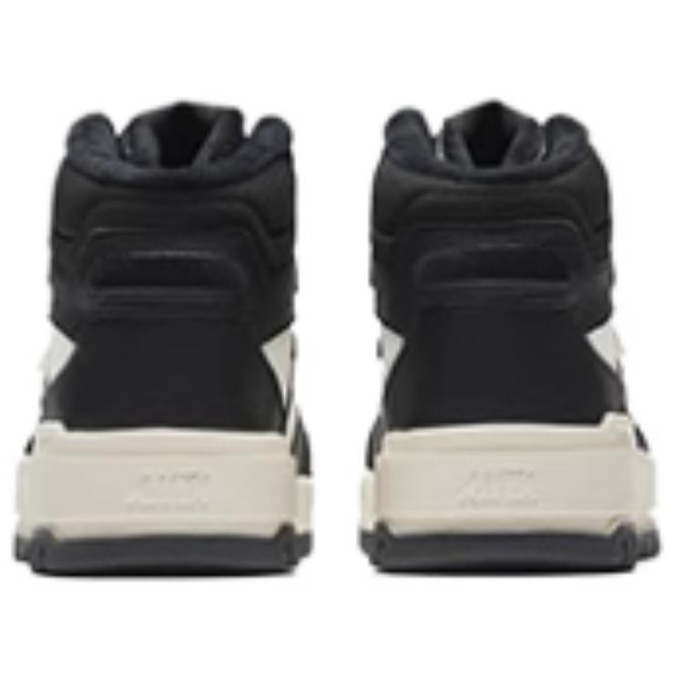 Anta 982 Thermal Abrasion Resistant Height Increasing High top Skateboard Shoes Women's Black White 122348916-2