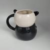 1 Stück Kreative Panda Kaffeetasse, Handgefertigte Milchbecher mit großem Fassungsvermögen, Saftbecher mit Tiermotiv, Geschenk zum Geburtstag, Weihnachten, Valentinstag Schulanfang