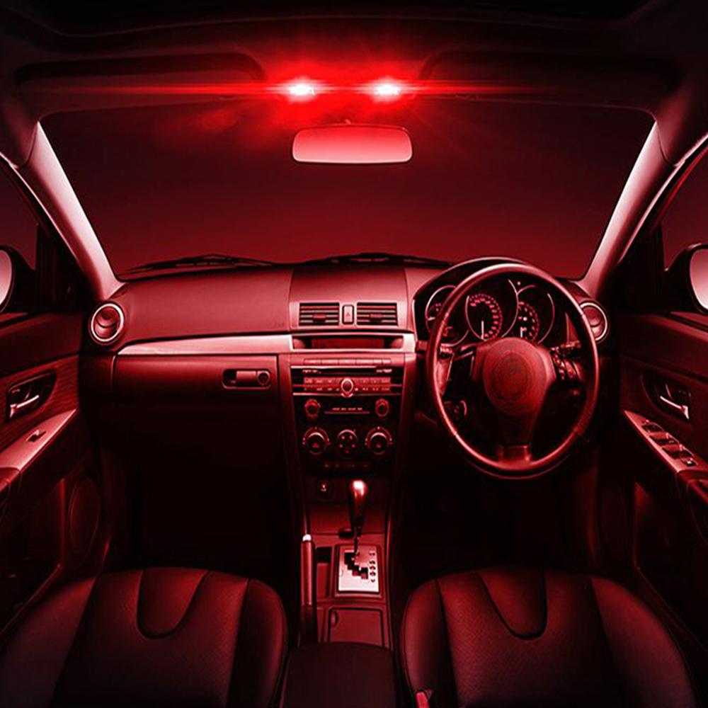 T10 RGB 12Led 15Led 24Led 36Led Car Led Remote Control Rgb Car Led Panel Interior Auto Lights Reading Dome Festoon BA9S Adapter DC 12v Light