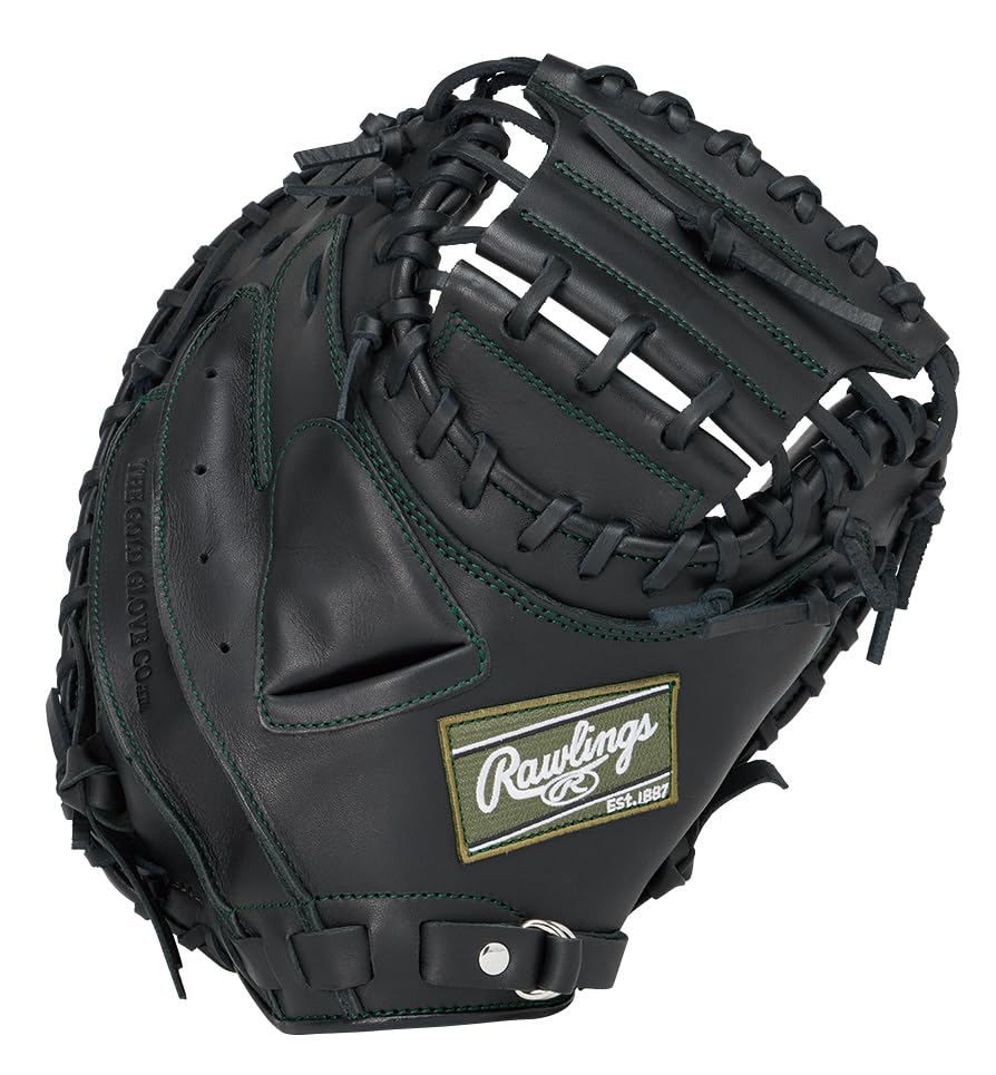 Rawlings HYPER TECH R2G GR5FHT2AF Baseball 33 for Throwers Glove, Soft, Catcher's, Black, inches, Left-Handed