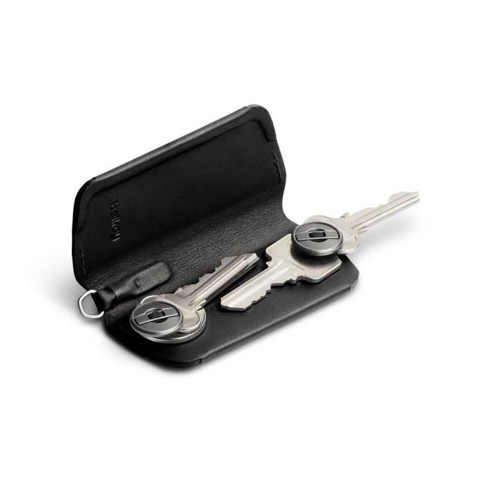 Bellroy Key Cover Plus 3rd Edition Leather Key Case (Holds 4-8 Keys) Black