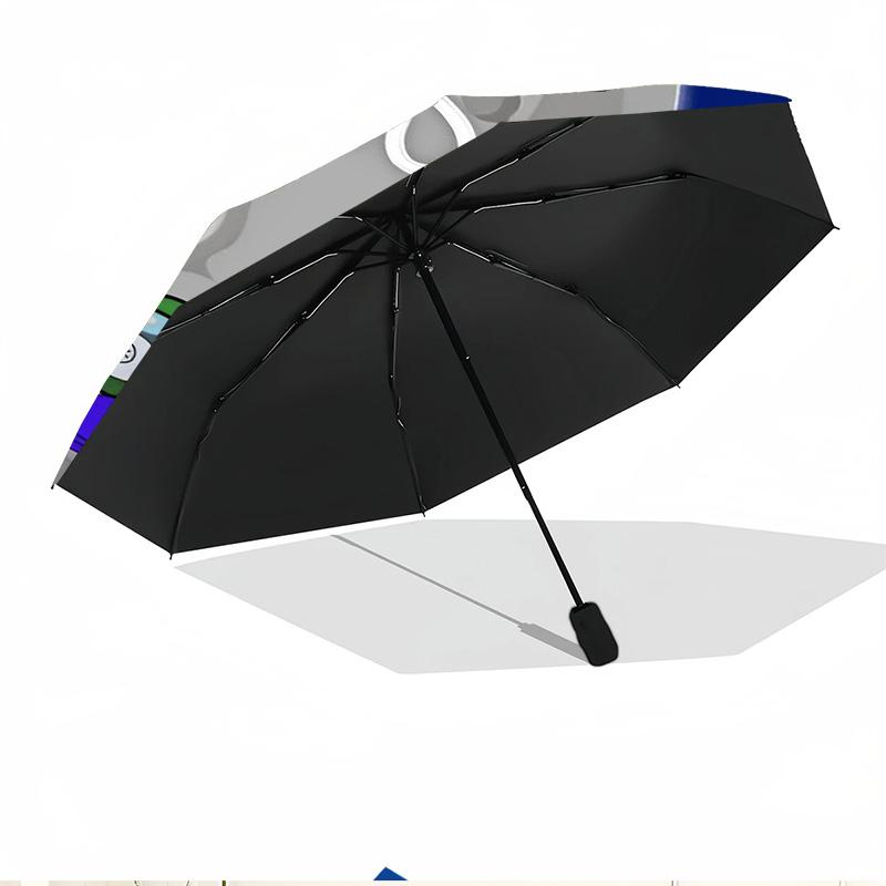 Among Us Print Automatic Open Close Umbrella, Portable Foldable Umbrella, for Outdoor Commute Camping Trip, Ideal Birthday Gift
