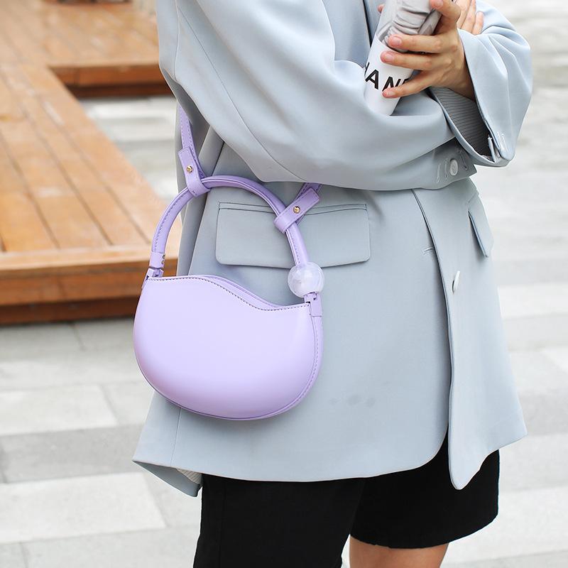 

Женская модная ручная сумка через плечо светло-фиолетовый