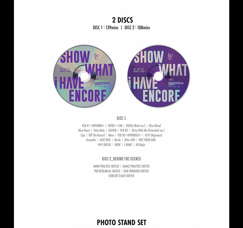 (Blu-ray) IVE - THE 1ST WORLD TOUR [SHOW WHAT I HAVE - ENCORE]