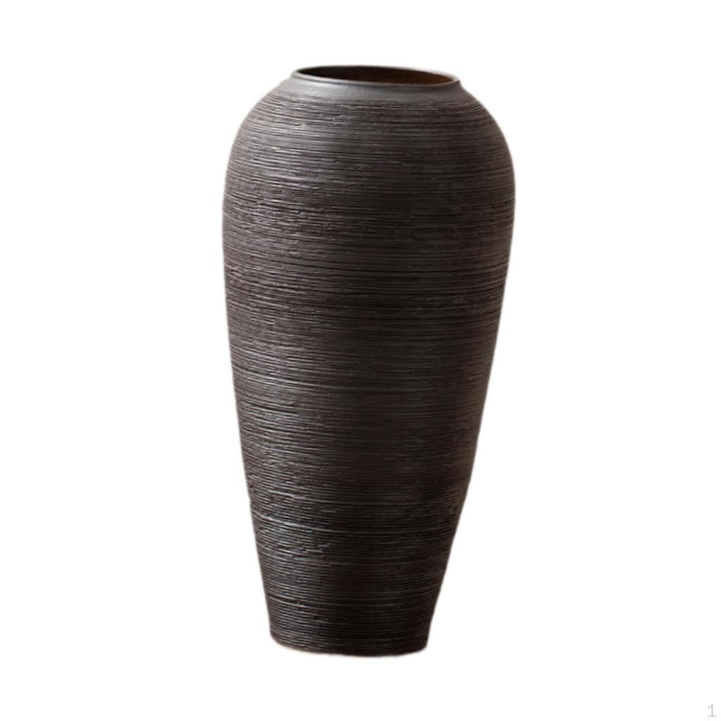 Vase for Flower Arrangements, Decorative Rustic Ceramic The Dining Table