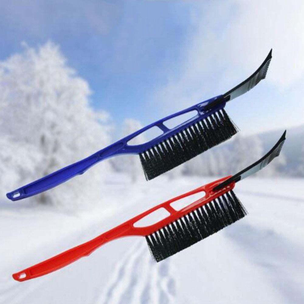 

Comfortable Grip Design 2-in-1 Car Scraper Snow Brush Car Winter Accessories