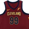 Nike X NBA Swingman Fan Edition Jay Crowder Cleveland Cavaliers Pullover Bequeme Passform Basketballtrikot Unisex-Trikot Kastanienbraun 864467-688