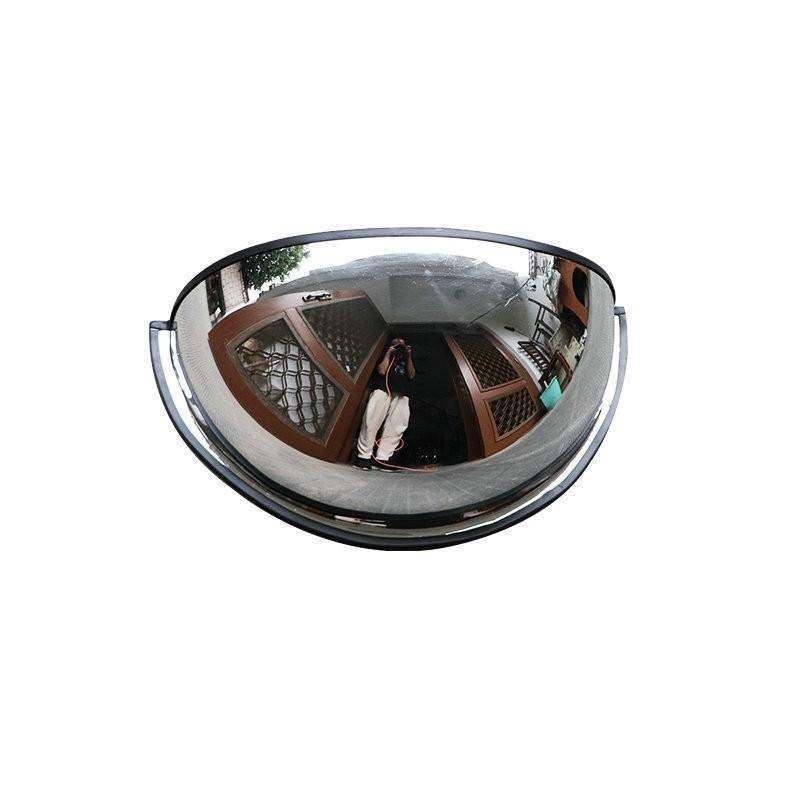 Wide-Angle Indoor/Outdoor Spherical Mirror - Anti-Theft Reflective Traffic Mirror