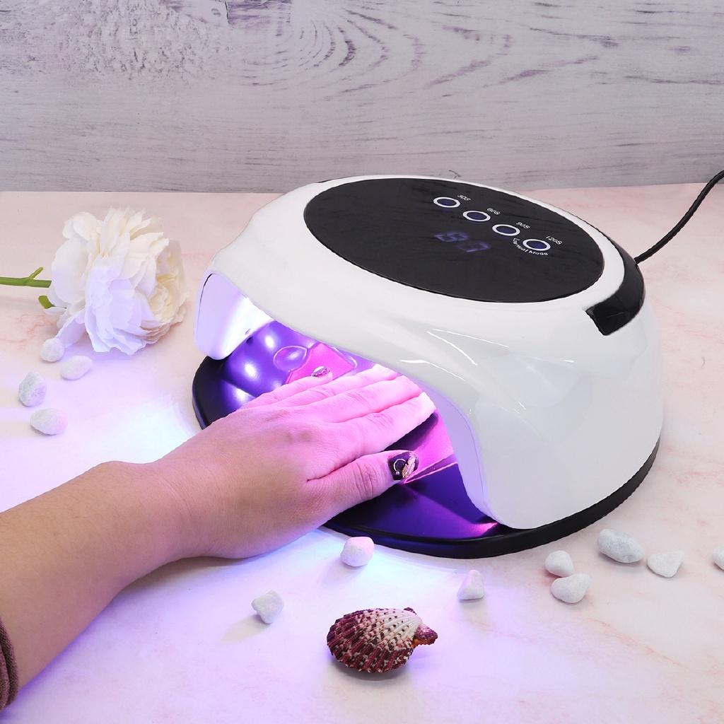 98W Nail Lamp LED Nail Dryer for CuringS Gels Polish With Smart Sensors Manicure Nail Art Salon Equipment Brand New