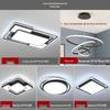 Zhongshan Modern LED Ceiling Light Package for Living Room, Bedroom, and Dining Room