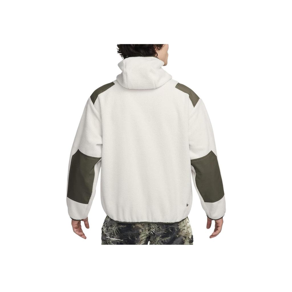 Nike ACG Balaklava Retro Fleece Pulloverjakke (Asia Dimensjonering) Lys bein/Khaki Herre Streetwear FN1946-072