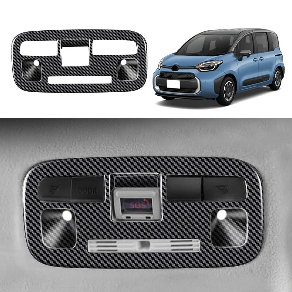 YOFAMO Front Room Lamp Cover for Toyota New Sienta MXPL10G 10 Series 2022 Dedicated Overhead Console Panel Reading Lamp Cover Interior Panel Interior