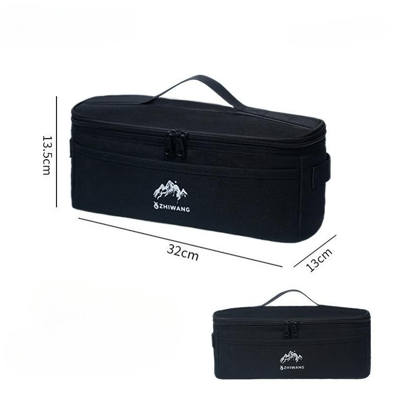 Multi-Functional Picnic Bag Portable Tableware Chopsticks Spoon Organizer Anti-Collision Protection