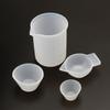 4 Pieces/Set Silicone Resin Measuring Cups Epoxy Resin Casting & Mixing Supplies