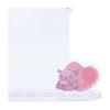Sanrio Kuromi Cheki Stand (Enjoy Idol) 950220 Acrylic Stand with Heart-Shaped Hole On Back Frame