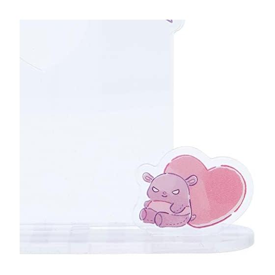 Sanrio Kuromi Cheki Stand (Enjoy Idol) 950220 Acrylic Stand with Heart-Shaped Hole On Back Frame