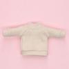 1/12 Doll Clothes Knitted High Collar Sweater For 1/11 BJD Dolls Accessories Fashion ob11 Dolls Tops Bottoming Pullover