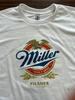 Camiseta Miller Lite Pilsner Retro Vintage Logo de Cerveja Camiseta Gráfica Unissex