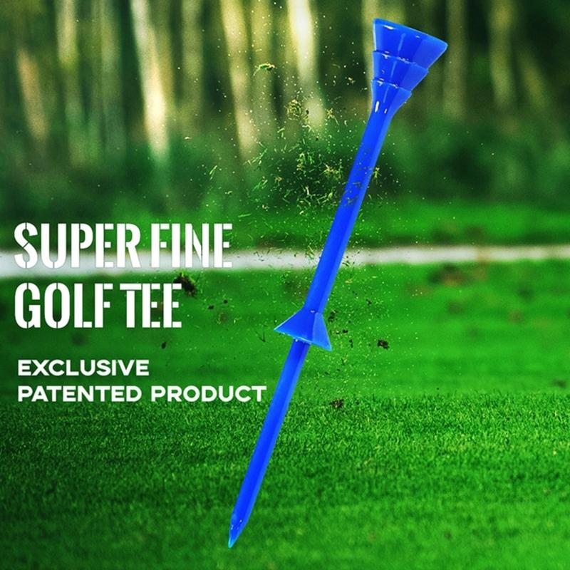Pack of 10 Golfs Support Tees Golfs Base Golfs Holder Tees Standard Golfs Tees Castles Golfs Tees for Driver Training