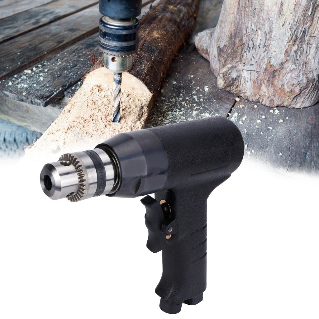 3/8 Zoll Pistolenbohrmaschine Pneumatische Bohrmaschine Reversibel Luftbohrmaschine Handgeführte Bohrwerkzeuge Maschine