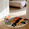 Cartoon Animal Bathroom Mat Dog Door Mat Quick Dry Cat Floor Mat  Laundry Room