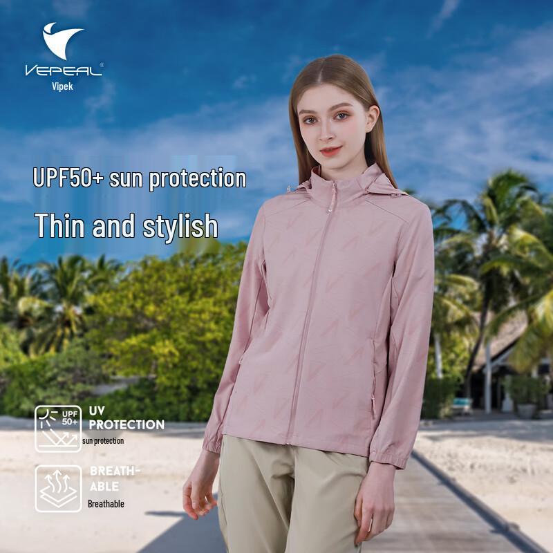 Vepeal Women s Printed Lightweight Sun Protection Jacket 3XL