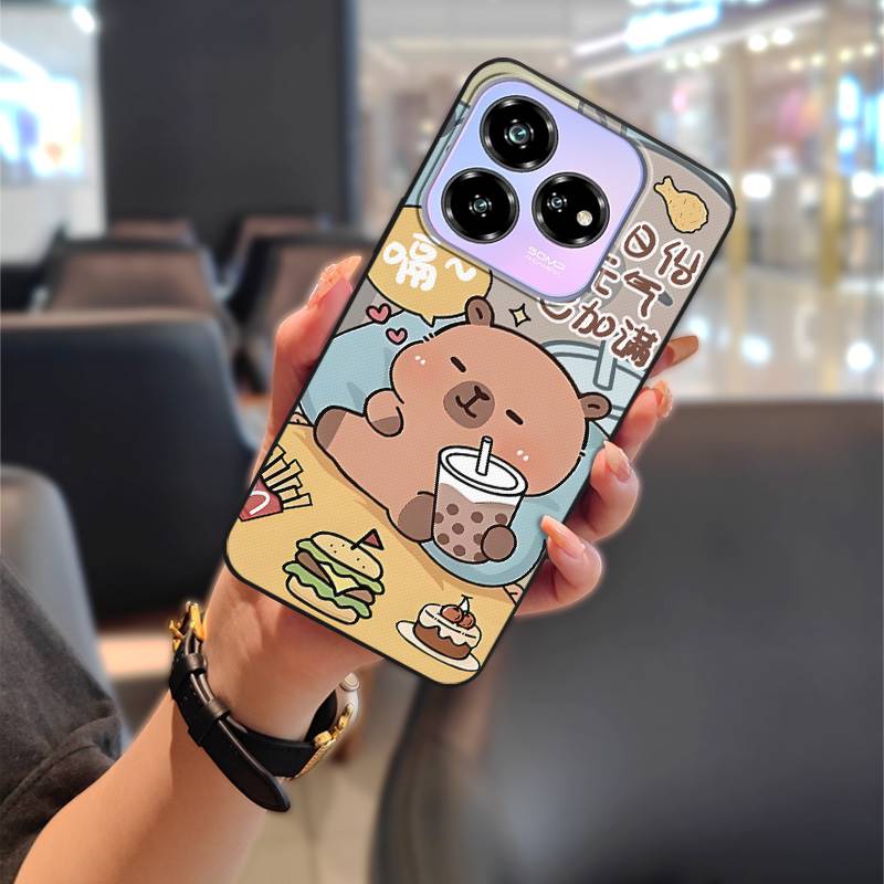 Couple Durable Phone Case For ZTE Blade V60 Design/Axon 60 Lite Waterproof Graffiti Protective Fashion Design TPU Cute