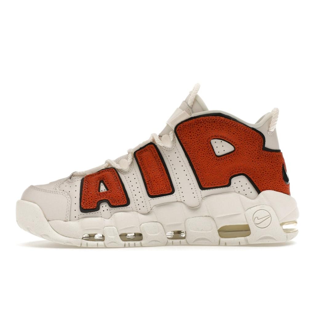 Nike Air More Uptempo Basketball Leather Women Sneakers White Phantom Black DZ5227-001
