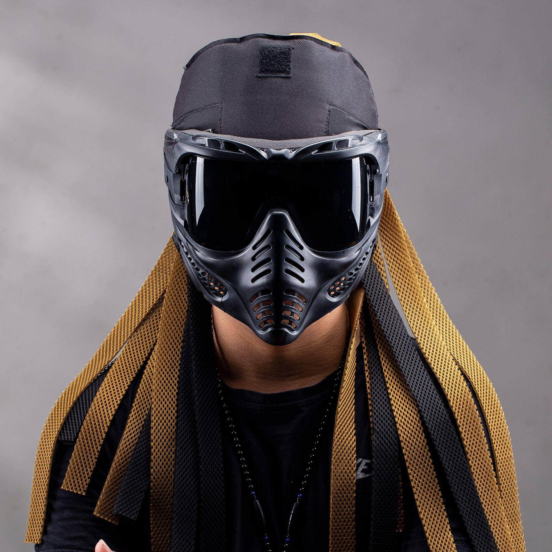 

Киберпанк Тактическая Коса Парик Маска для Велоспорта на Открытом Воздухе и Косплея One Size