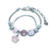 Pan's KT Cat Parent-Child DIY Beaded Bracelet - Cute Cartoon Christmas Gift