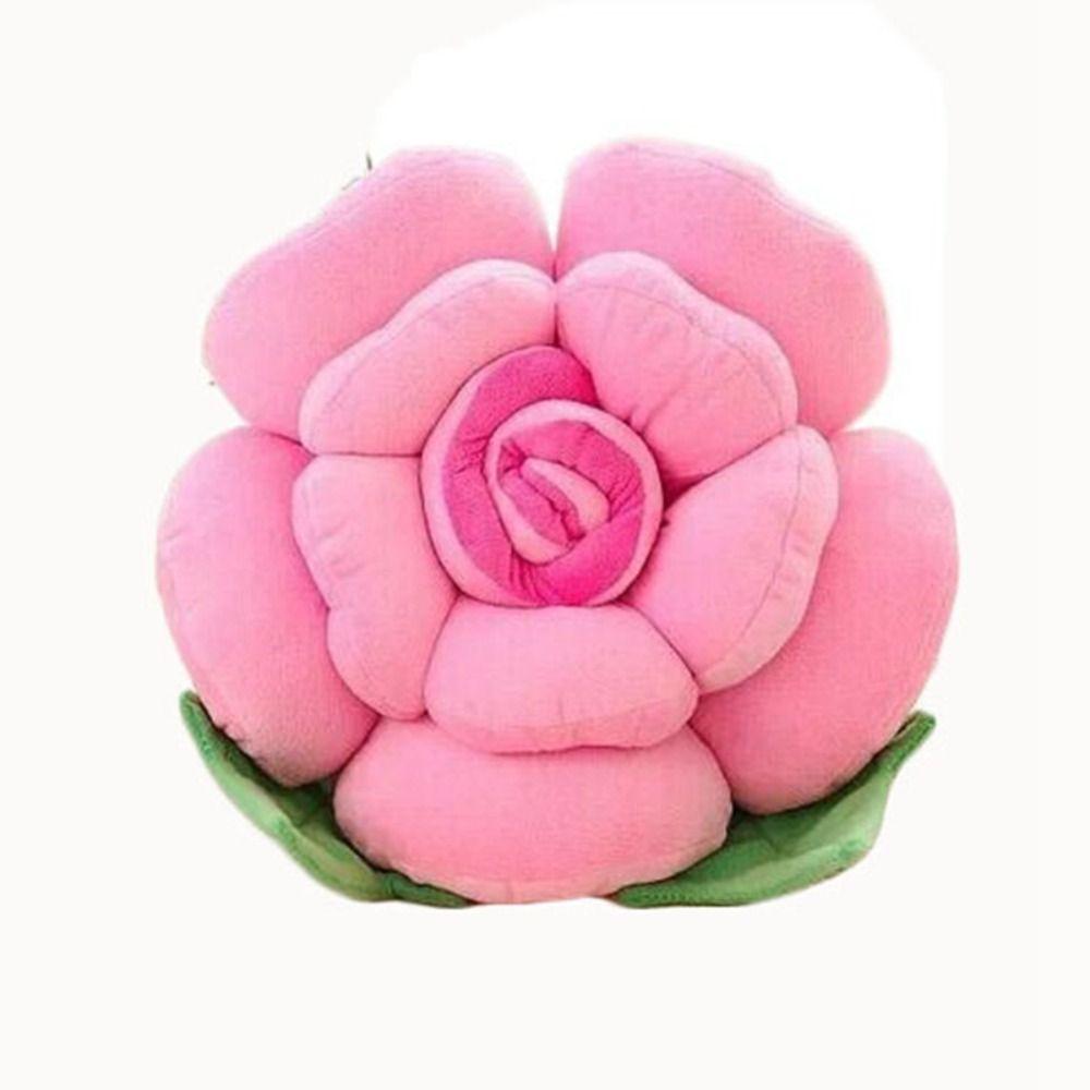 3D Throw Pillows INS Style Cushion Exquisite Rose Pillows  Home Decor