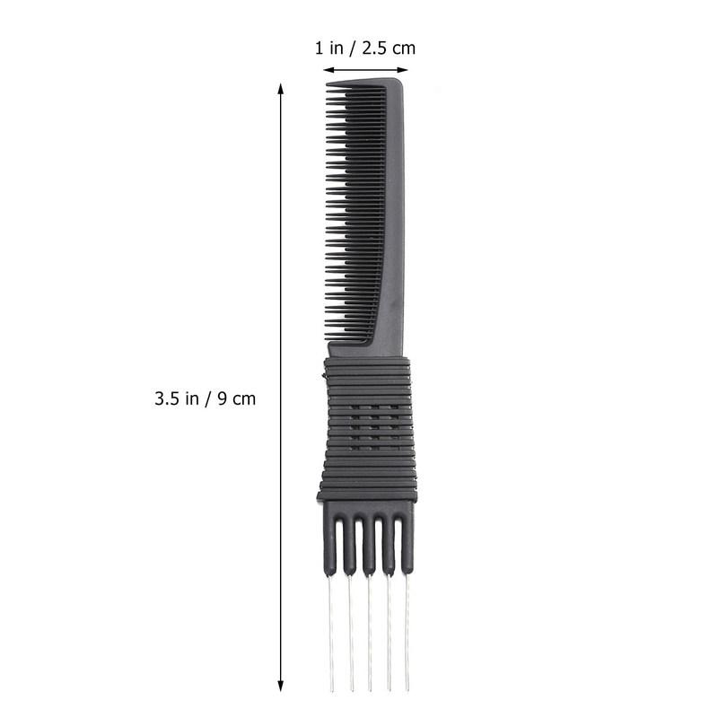 3Pcs Anti-Static Haircut Comb Set Plastic Rat-Tail Comb Durable Unbreakable Hair Tools for Salon Barber Home Styling Fine Hair