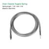 Uxcell 1pcs Drain Clog Remover Tool 3m 16mm Thick Drain Auger Hair Remover Spring Cable with Electric Drill Connector Plumbing Snake for Kitchen Sink