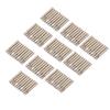 100pcs 0.1in Electrode Wire Pin Copper Connection for TENS Unit Slimming Massager Physiotherapy